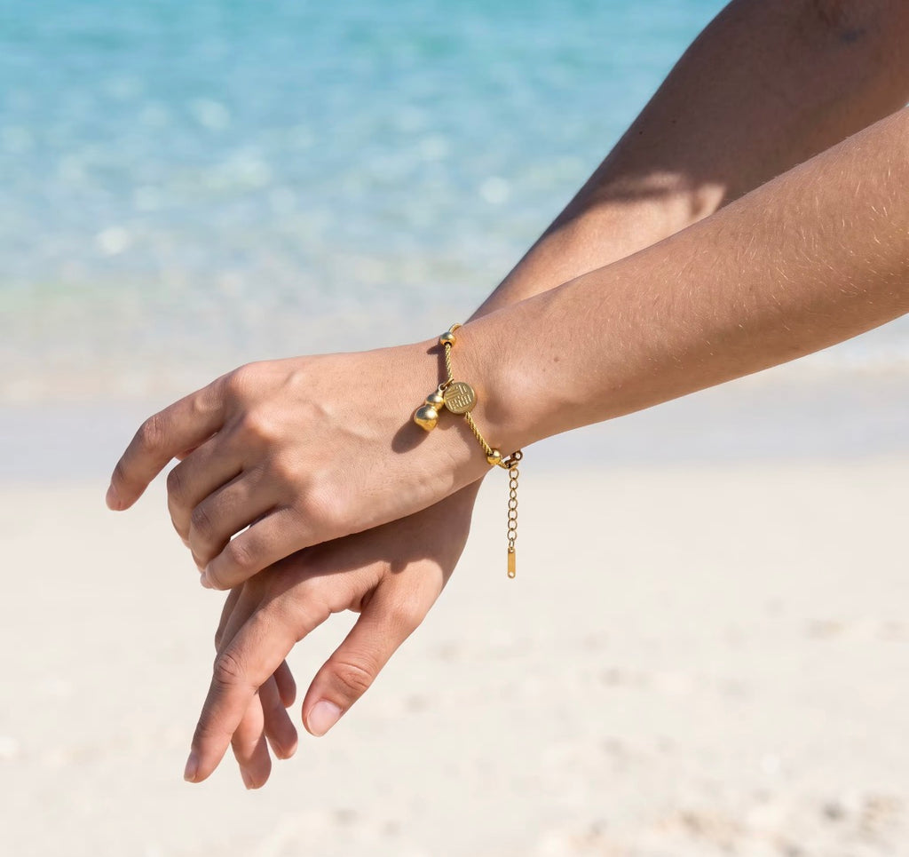 Golden Fu Fortune Bracelet – Adjustable Prosperity & Good Luck Bracelet