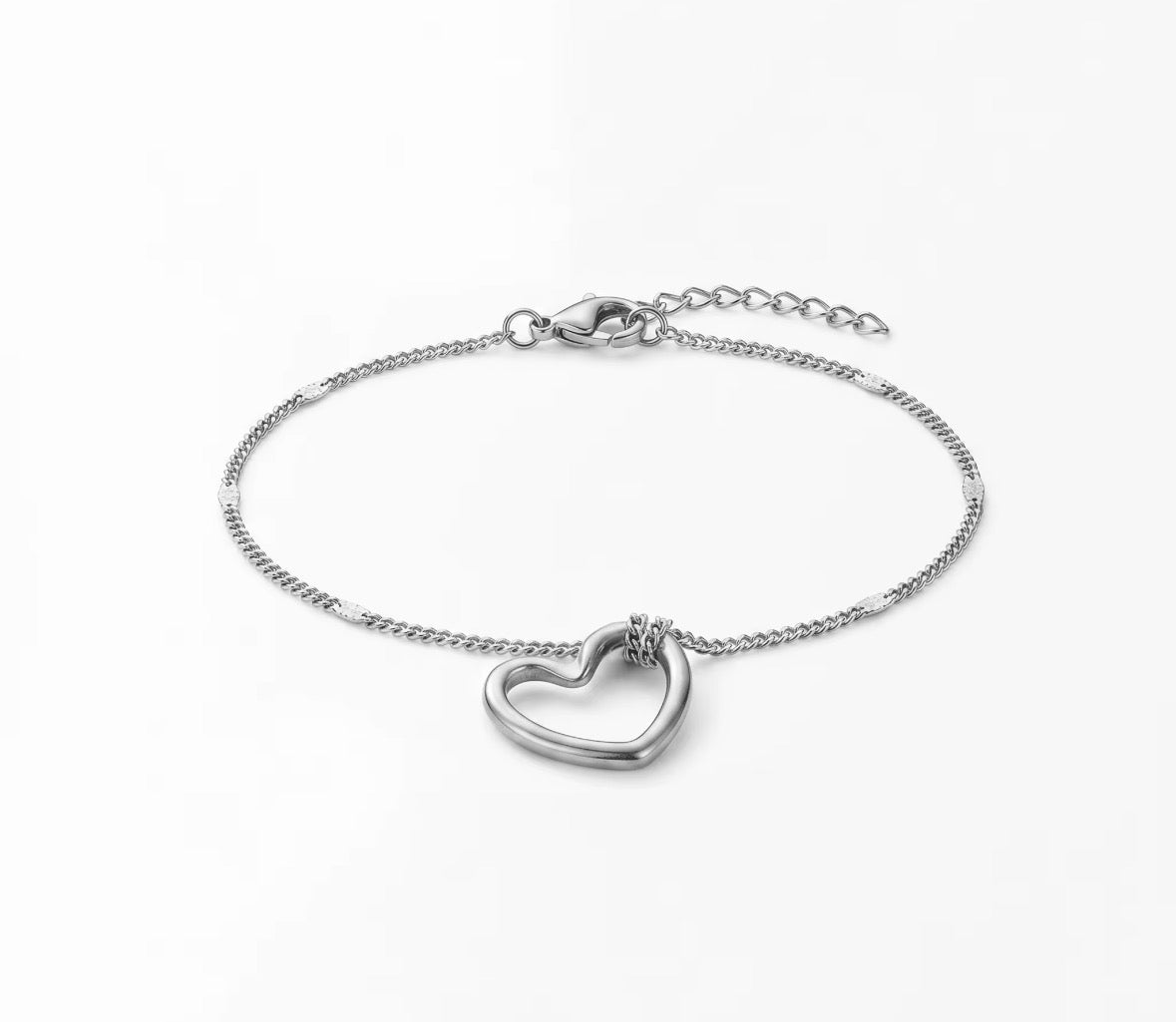 HeartLink™ Waterproof Stainless Steel Bracelet – Gold