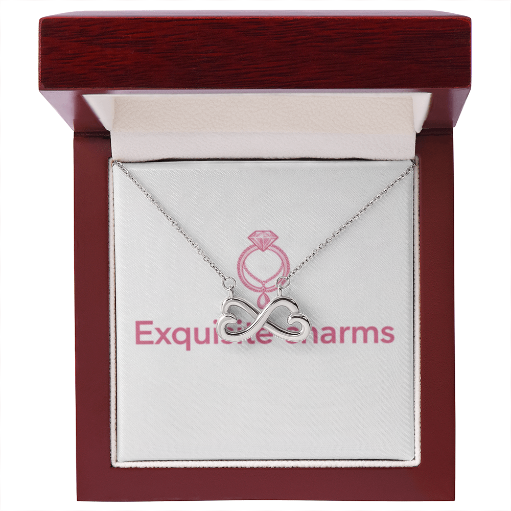Exquisite endless love necklace