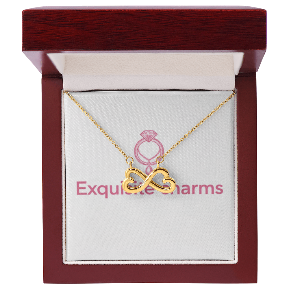 Exquisite endless love necklace