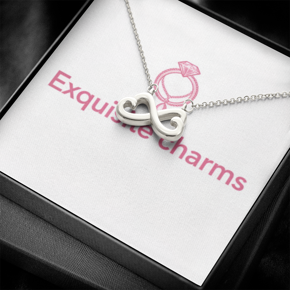Exquisite endless love necklace