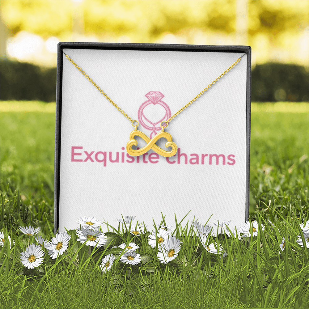 Exquisite endless love necklace