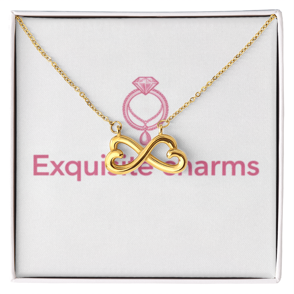 Exquisite endless love necklace
